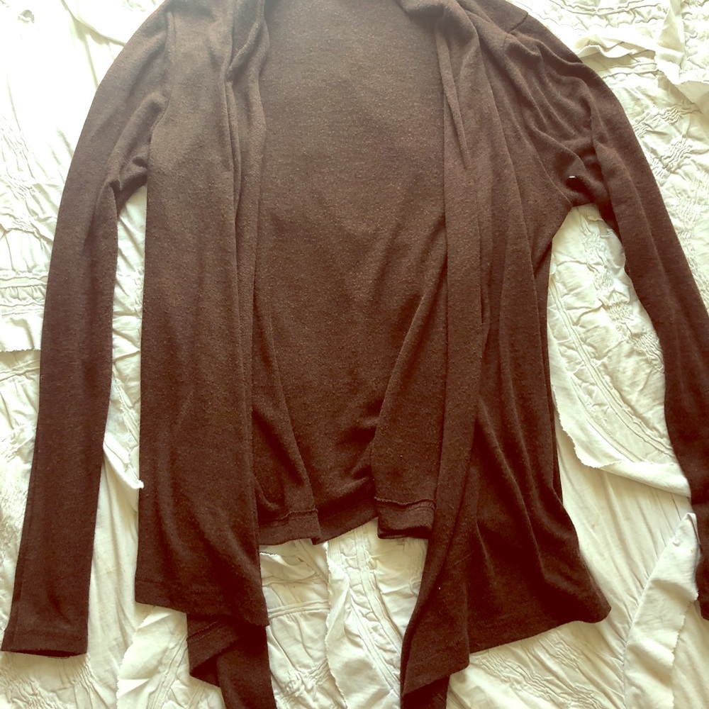 Drapey Brown cardigan